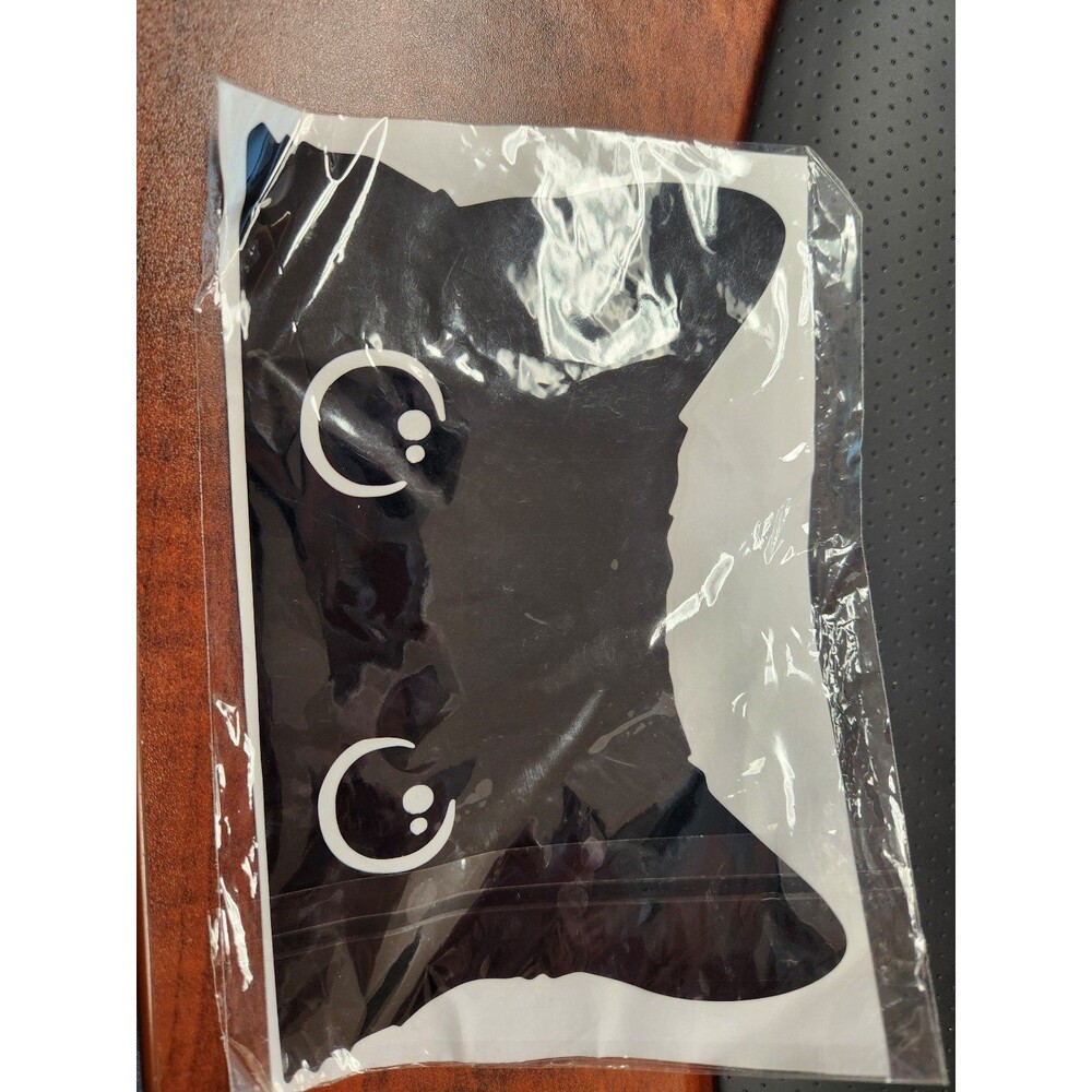 Cat Peaking Decal Glossy Vinyl